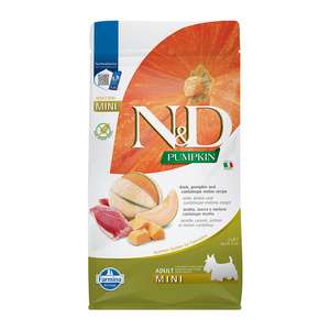 Farmina Farmina N&D 狗糧 南瓜無穀系列 鴨肉哈密瓜 細粒 2kg (PND0020009)