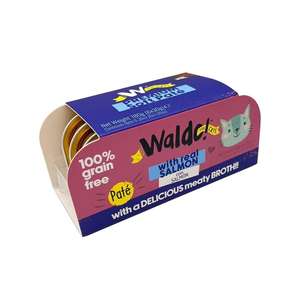 貓罐頭 Waldo! 貓罐頭 主食罐 三文魚味 6x30g (HF00201)