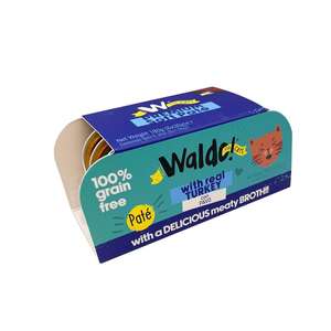 貓罐頭 Waldo! 貓罐頭 主食罐 火雞味 6x30g (HF00205)