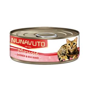 NUNAVUTO NUNAVUTO 貓罐頭 慕斯系列 雞肉+杞子 60gz (NU-35)