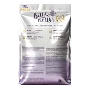 Bella & Molly's貝莉 極速超結團高級礦物貓砂 薰衣草味 10L (圖片3)