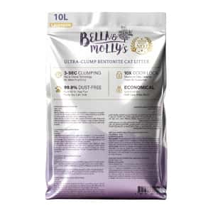 Bella & Molly's Bella & Molly's貝莉 極速超結團高級礦物貓砂 薰衣草味 10L 10L  正面圖