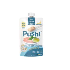 貓零食 Push! 噗滋包 機能貓貓主食肉泥 開胃護理 雞肉雞湯 110g (PUSH008)