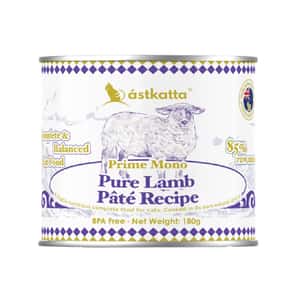 Astkatta Astkatta 貓罐頭 主食罐 純溯系列 純羊肉純淨天然肉醬罐 180g (P00212)