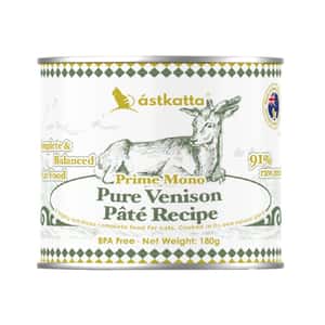 Astkatta Astkatta 貓罐頭 主食罐 純溯系列 純鹿肉純淨天然肉醬罐 180g ((P00213))
