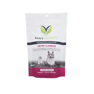 貓咪保健用品 VetriScience 貓犬用 心血管保健咀嚼片 45粒 (09PK602.045)