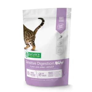 Nature Protection Nature s Protection 貓糧 成貓糧 加護系列 腸胃敏感配方 400g 白紫 (FD351400G)