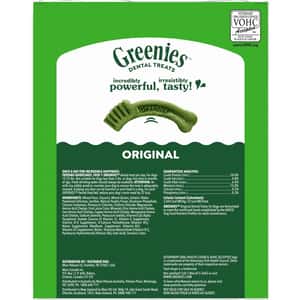 Greenies 狗零食 Original Petite 潔齒骨 迷你犬用 40支 24oz (60018835) 狗零食 Greenies 寵物用品速遞
