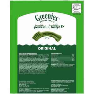 Greenies 狗零食 Original Regular 潔齒骨 標準犬用 24支 24oz (60018869) 狗零食 Greenies 寵物用品速遞