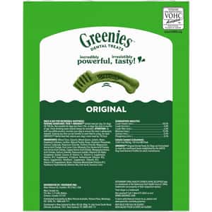 Greenies 狗零食 Original Large 潔齒骨 大型犬用 15支 24oz (60018881) 狗零食 Greenies 寵物用品速遞