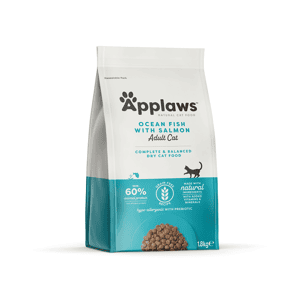 Applaws Applaws 貓糧 成貓專用 海魚三文魚配方 1.8kg (4027) (新舊包裝隨機發貨)
