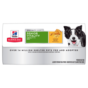 Hills Dry Dog Food Adult 7+ Senior Vitality Original Bite 21.5lb (10774) (圖片6)