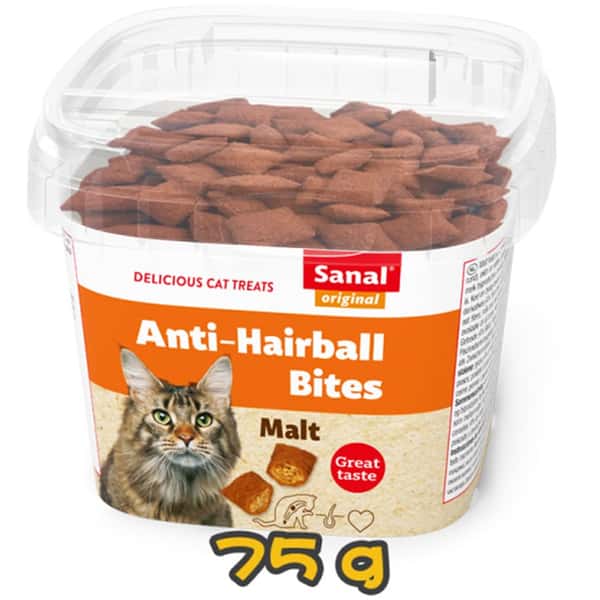Sanal Sanal 零食嚴選 去毛球香脆小食 75g 75g  正面圖