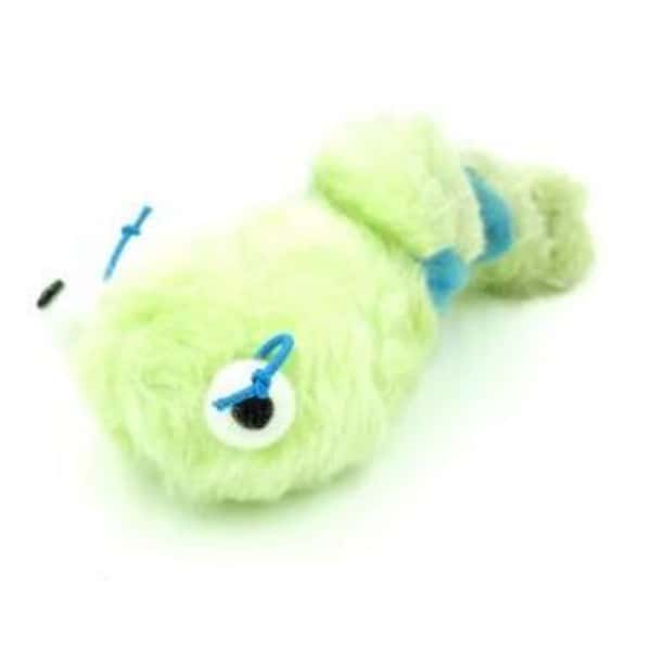 Billipets Billipets 貓玩具 震震蟲 綠色 15cm 正面圖