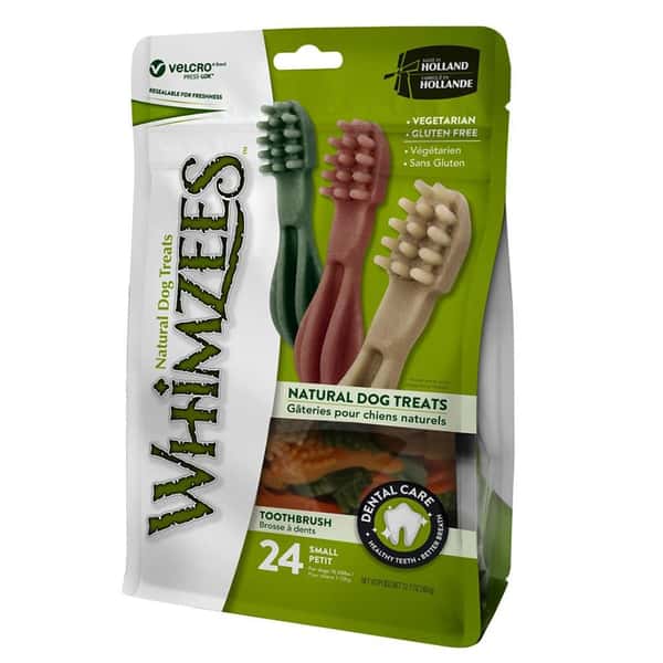WHIMZEES WHIMZEES 小型犬專用高效潔齒骨 24支 12.7oz 7oz 正面圖