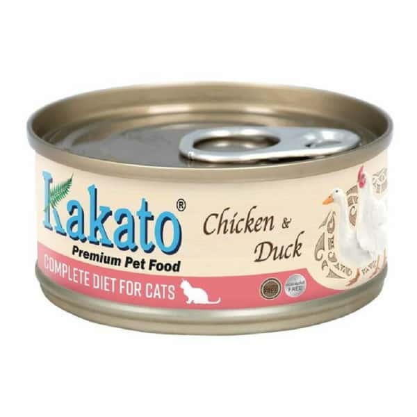 Kakato 主食罐 貓罐頭 雞肉及鴨肉 70g (TD0762EIN) (圖片1)
