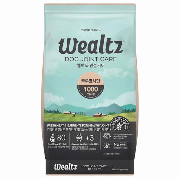 Wealtz Wealtz 狗糧 全犬配方 全方位關節護理食譜 6kg 6kg 正面圖