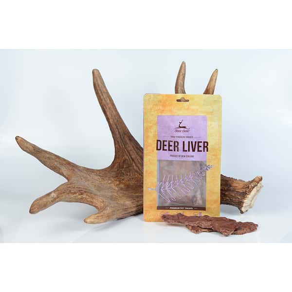 dear dear deer 貓狗零食 保健小食系列 鹿肝 50g 50g 側面圖