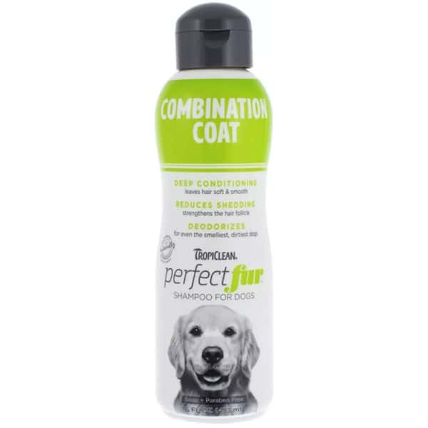 TropiClean TropiClean PerfectFur™完美配對 洗毛液 長短毛混合配方 16oz 473ml 16oz  正面圖