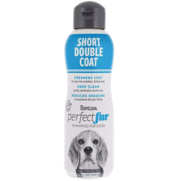 TropiClean TropiClean PerfectFur™完美配對 洗毛液 雙層短毛配方 16oz 473ml 16oz 正面圖