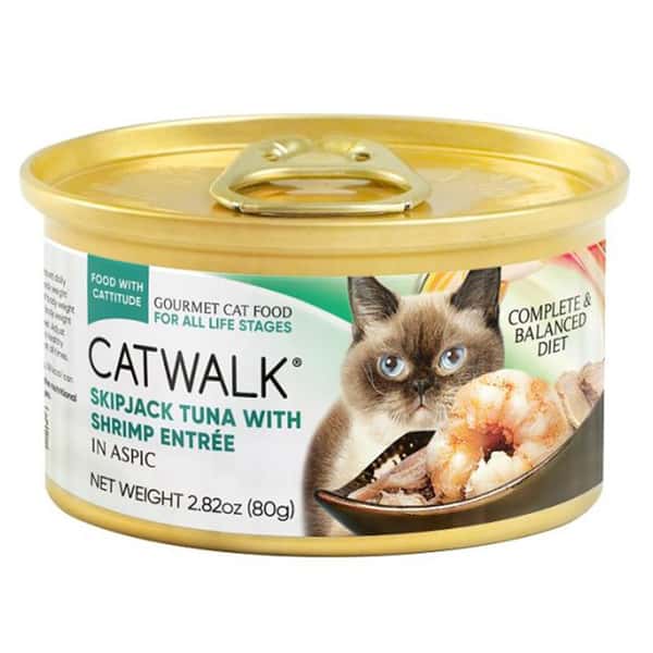 CATWALK 貓主食罐 吞拿魚 + 海蝦 Tuna with Shrimp Entrée 80g (CW-RDC) (圖片1)
