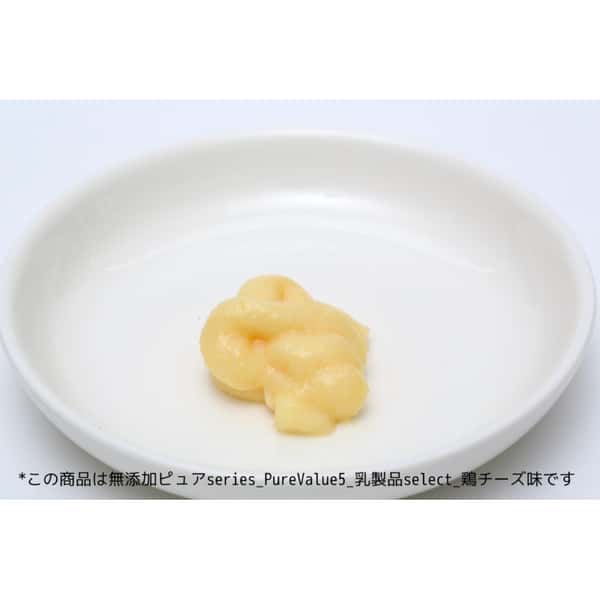 Riverd Riverd Republic PureValue5 犬用乳製品特選肉泥小食 雞肉牛奶 13gx4本 13g 犬用 側面圖