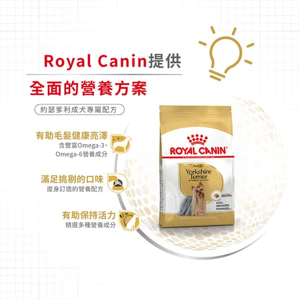 Royal Canin Royal Canin 狗糧 法國皇家狗糧 純種系列 約瑟爹利成犬專屬配方 約瑟爹利成犬糧 PRY28 3kg 3kg 正面圖
