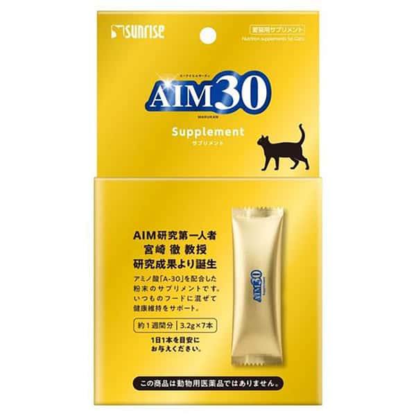 SUNRISE SUNRISE AIM30 貓貓 日本腎臟營養補充劑 3.2g 7包入 2g 正面圖