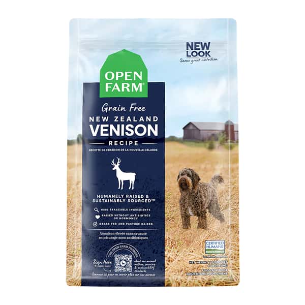 Open Open Farm 無穀物狗糧 紐西蘭鹿肉 11lb 11lb 背面圖