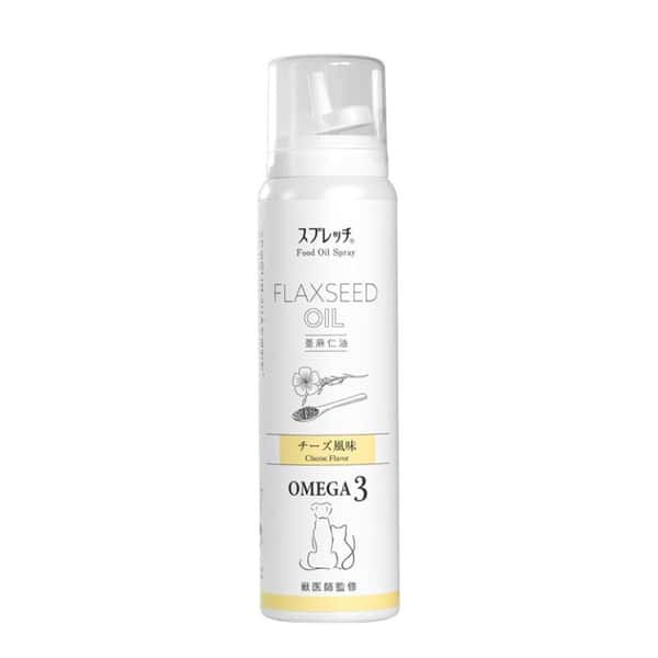 LUMICA LUMICA 日本嚴選寵物噴霧型健康亞麻籽油 芝士味 60ml 60ml 貓犬用 正面圖
