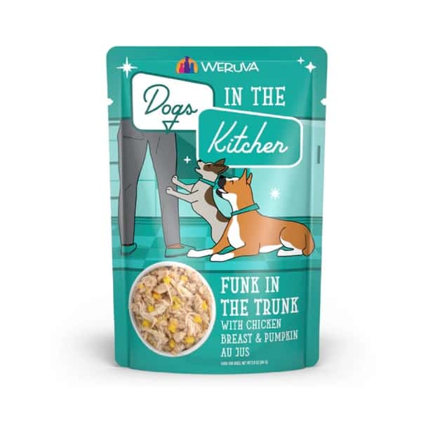 WeRuVa WeRuVa DITK pouch Funk in the Trunk with Chicken Breast & Pumpkin Au Jus 2.8oz 8oz 正面圖