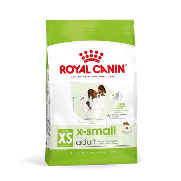 Royal Canin Royal Canin 狗糧 法國皇家狗糧 健康營養系列 超小型成犬營養配方 成犬超小顆粒配方 XSA 1.5kg 5kg 正面圖