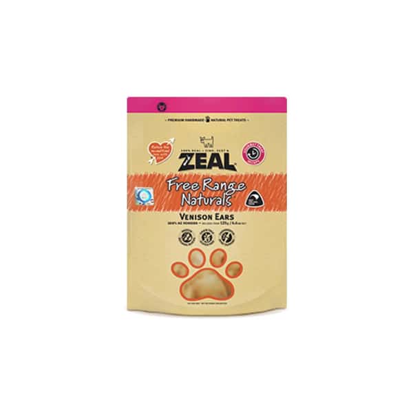 ZEAL ZEAL 狗小食 紐西蘭鹿耳 Venison Ears 125g 125g 正面圖