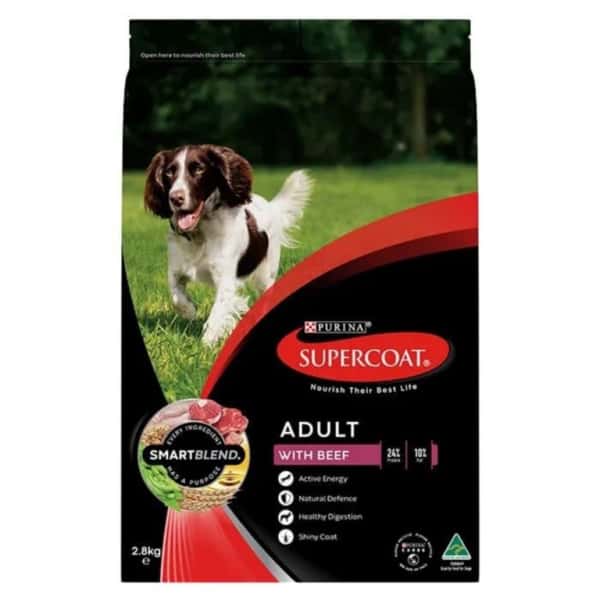 PURINA SUPERCOAT 狗糧 成犬牛肉保護力強化配方 7kg (12508717) (圖片1)