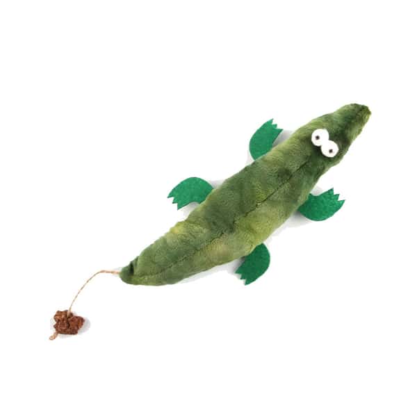 HelloDOG HelloDOG 玩具嚴選 貓玩具 貓薄荷解壓玩具 我是鱷魚 1隻 正面圖