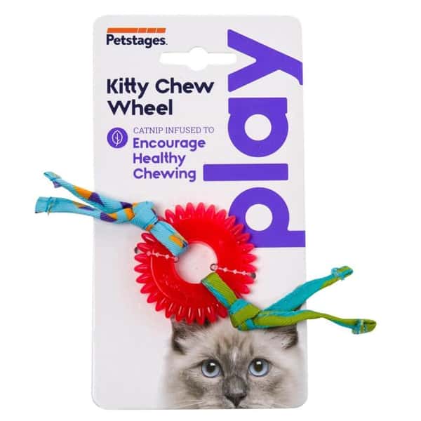 Petstages Petstages 貓草紅齒輪 正面圖