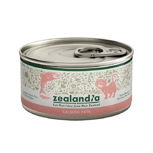 Zealandia Zealandia 狂野主廚 貓主食罐 三文魚 90g 90g 正面圖