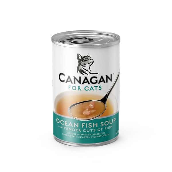 CANAGAN原之選 CANAGAN原之選 貓罐頭 營養補水沙丁魚配鯖魚湯 140g 140g 正面圖