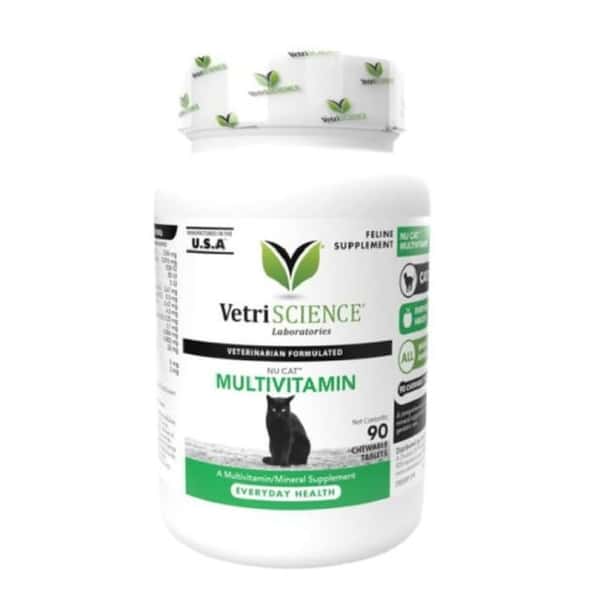 VetriScience VetriScience 多種維他命 貓用 90片/樽 貓用 正面圖