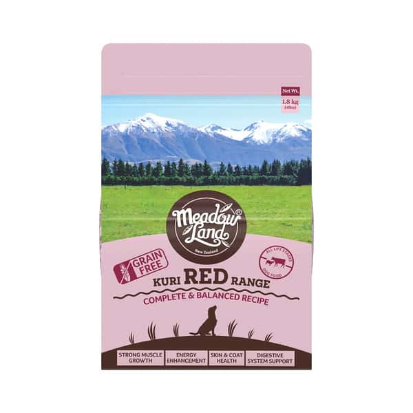 Meadowland Meadowland 狗糧 全犬糧 全面均衡系列 紅肉 1.8kg 8kg 正面圖