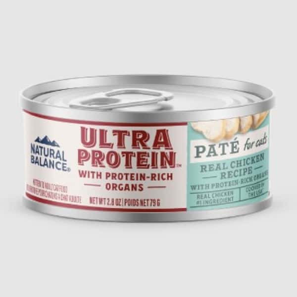Natural Natural Balance 頂級肉醬貓罐頭 雞肉配方 2.8oz 8oz 正面圖