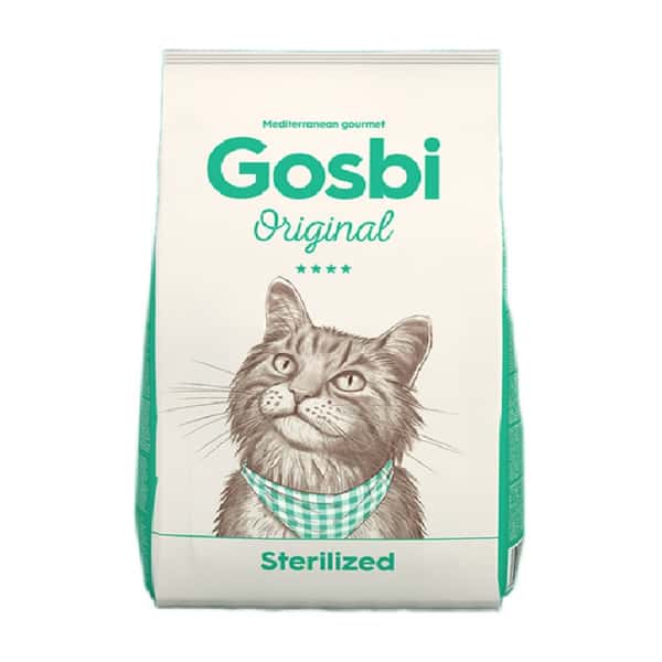 Gosbi Gosbi Sterilized 貓糧 成貓蔬果配方 絕育及體重控制護理 7kg 7kg  正面圖