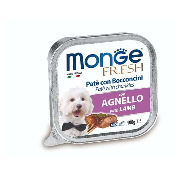 Monge Monge Fresh 狗餐盒 羊肉 100g 100g  正面圖