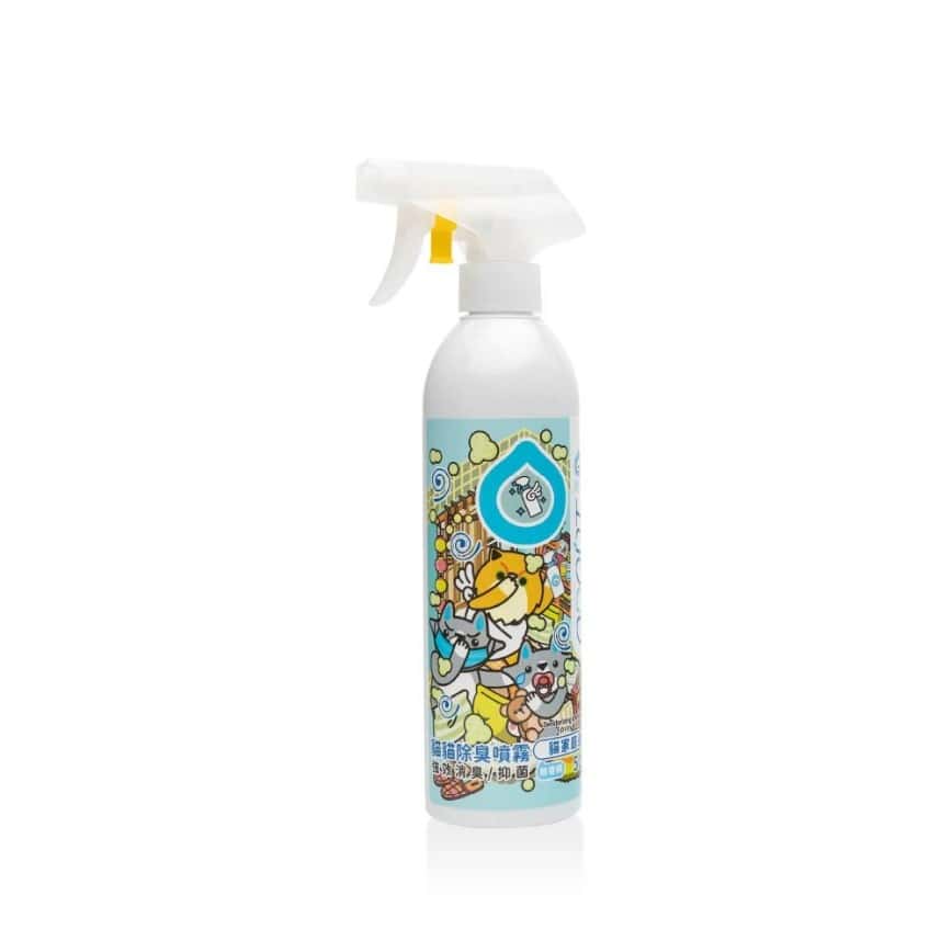 ODOUT臭味滾 除臭抑菌噴霧瓶 貓用 0.5L (91602193/91603857) (新包裝) (img2)