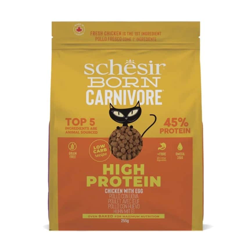 Schesir 貓糧 成貓糧 無穀物 高蛋白雞肉雞蛋配方 255g (SCH13801) (img2)