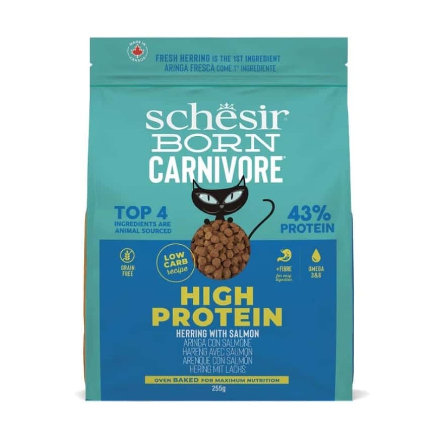 Schesir 貓糧 成貓糧 無穀物 高蛋白鯡魚三文魚配方 255g (SCH13802) (img2)