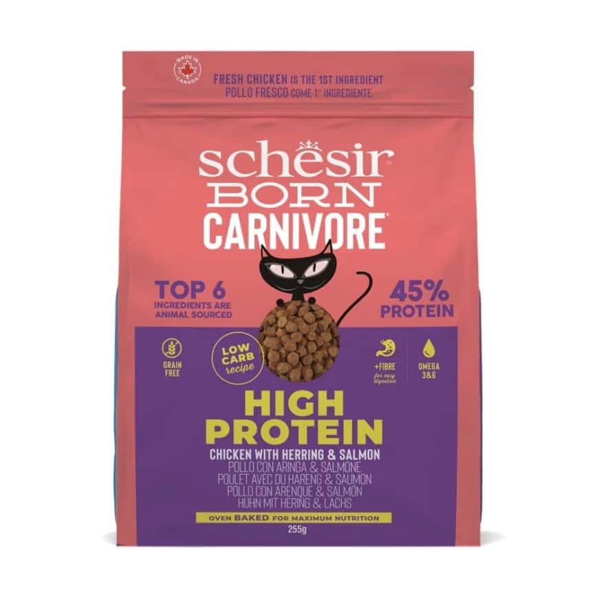 Schesir 貓糧 成貓糧 無穀物 高蛋白雞肉鯡魚配方 255g (SCH13803) (img2)