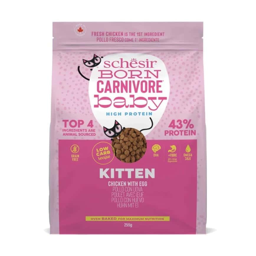 Schesir Cat Food Kitten Grain-Free High Protein Chicken & Egg 255g (img2)