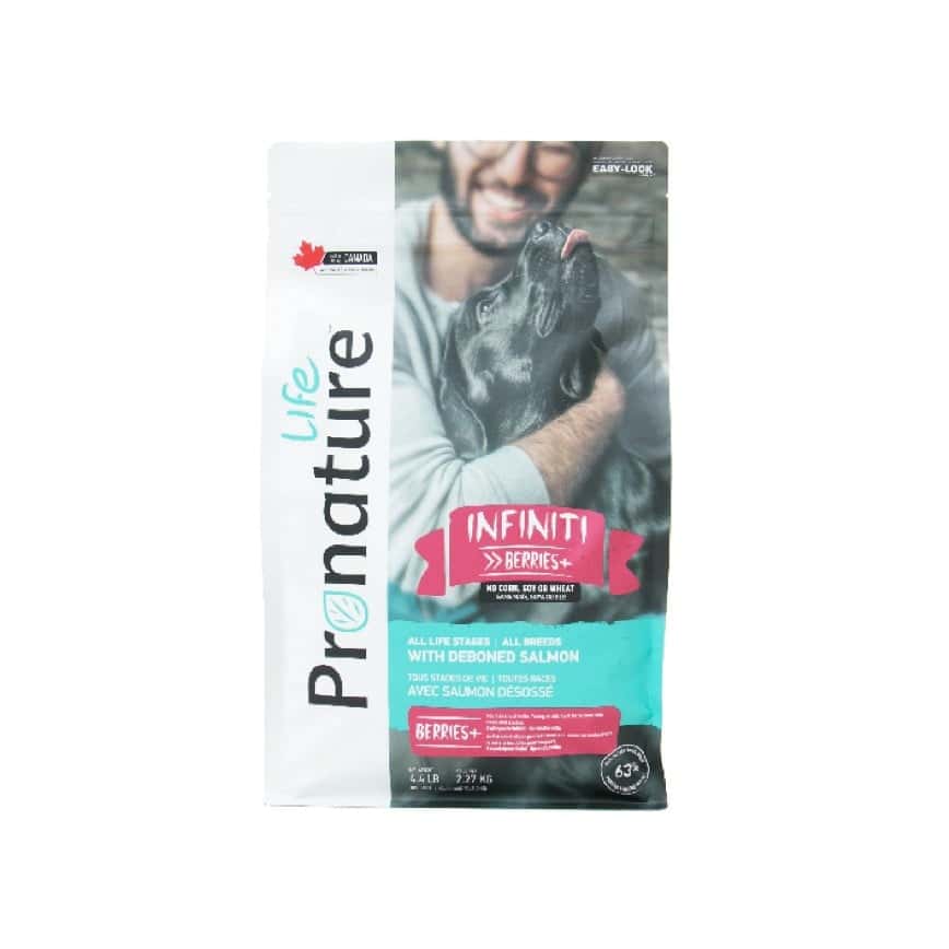 Pronature Life 狗糧 全犬糧 INFINITI草本保健配方 三文魚 2.27kg (LB57722) (img2)