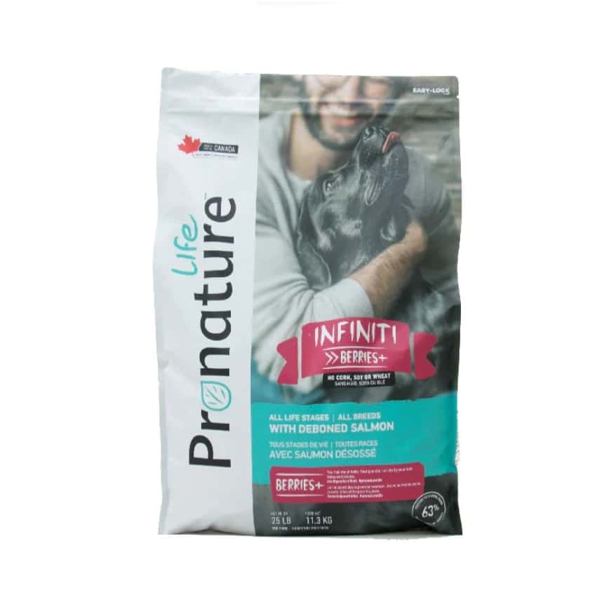 Pronature Life 狗糧 全犬糧 INFINITI草本保健配方 三文魚 11.3kg (LB57727) (img2)